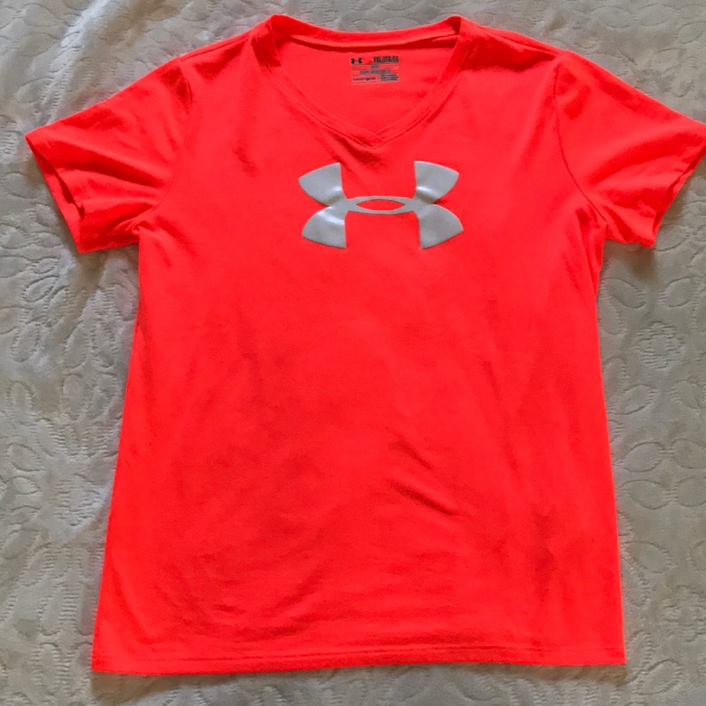 Neon Orange Athletic Tee
